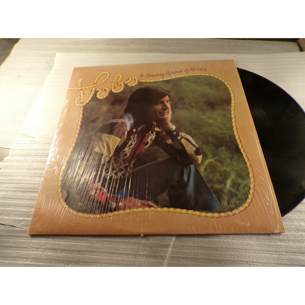 Lobo A Cowboy Afraid of Horses Vinyl LP 1975 Big Tree Records BT 89503 Soft Rock